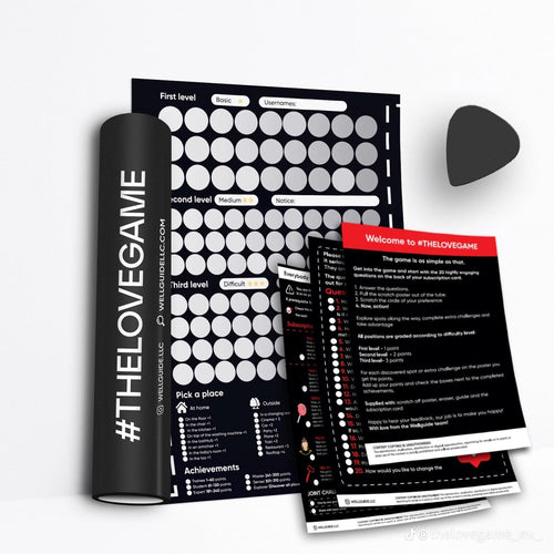 The Love Game – Scratch Card for Couples
