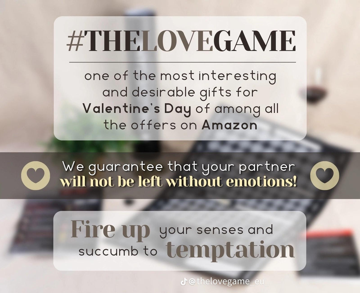 The Love Game Scratch Card - product features infographic