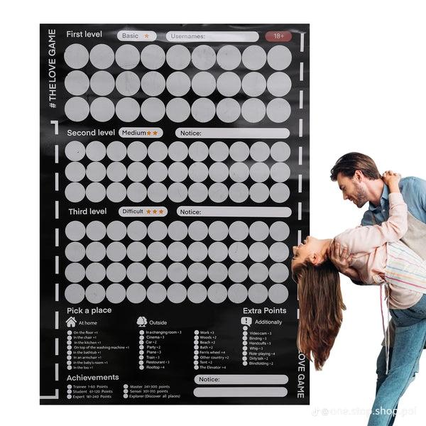 The Love Game Rubbelkarte – Paar